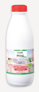 Organic milk 1L - UHT skimmed